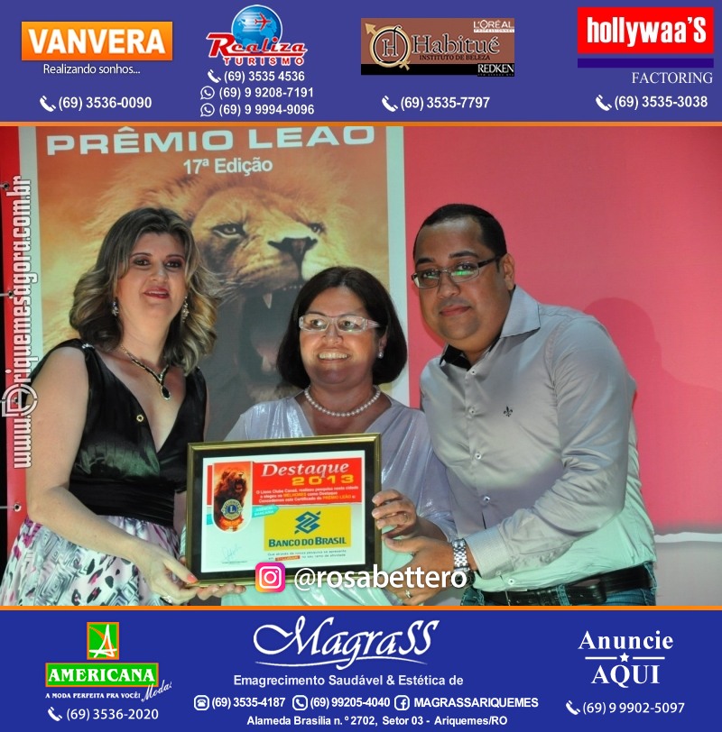 VAMOS LEMBRAR DESTAQUE 2013 - 17º PRÊMIO LEÃO – Galera e Homenageados