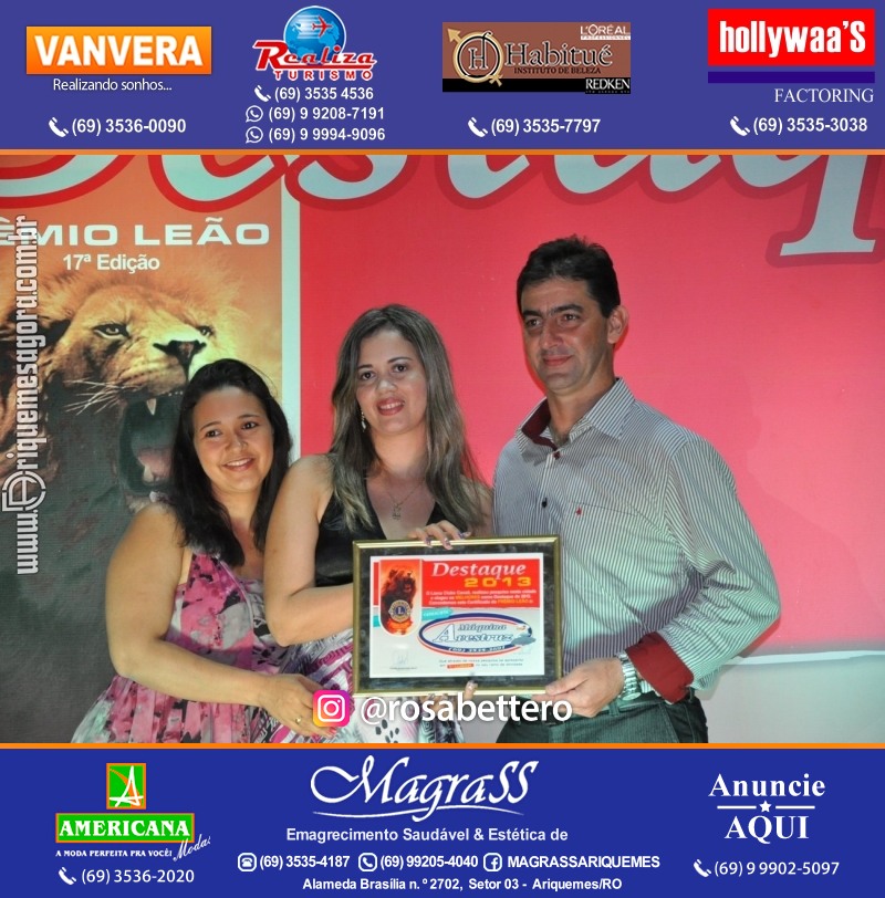 VAMOS LEMBRAR DESTAQUE 2013 - 17º PRÊMIO LEÃO – Galera e Homenageados