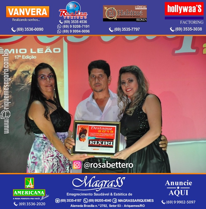 VAMOS LEMBRAR DESTAQUE 2013 - 17º PRÊMIO LEÃO – Galera e Homenageados