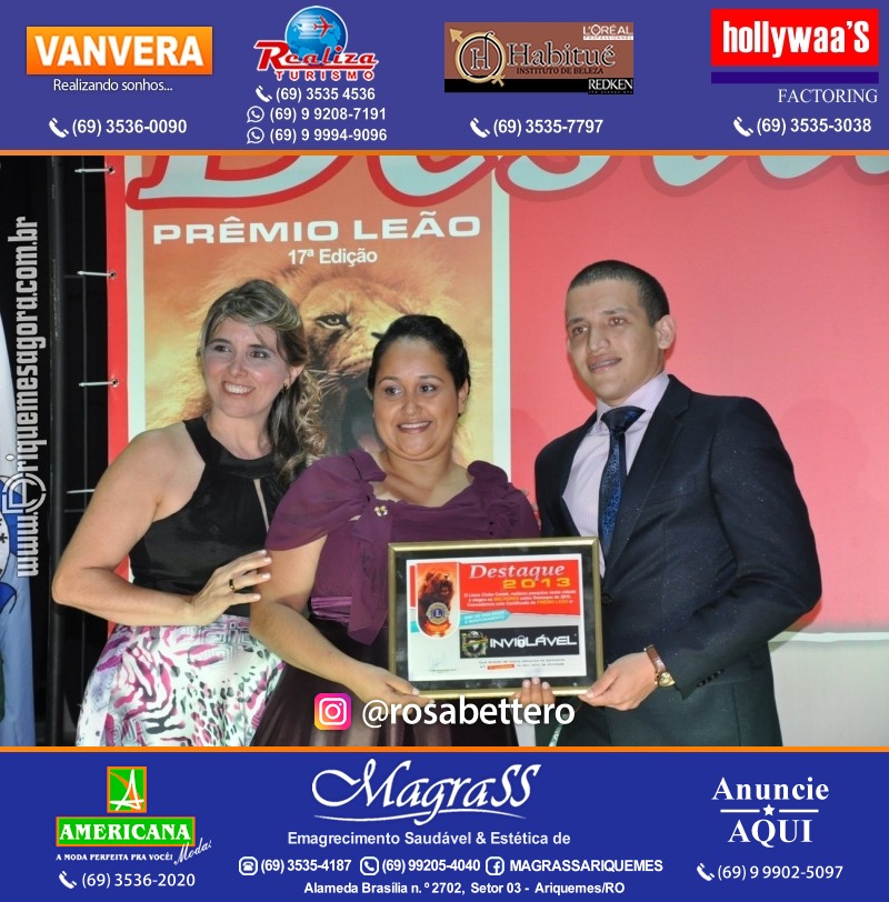 VAMOS LEMBRAR DESTAQUE 2013 - 17º PRÊMIO LEÃO – Galera e Homenageados