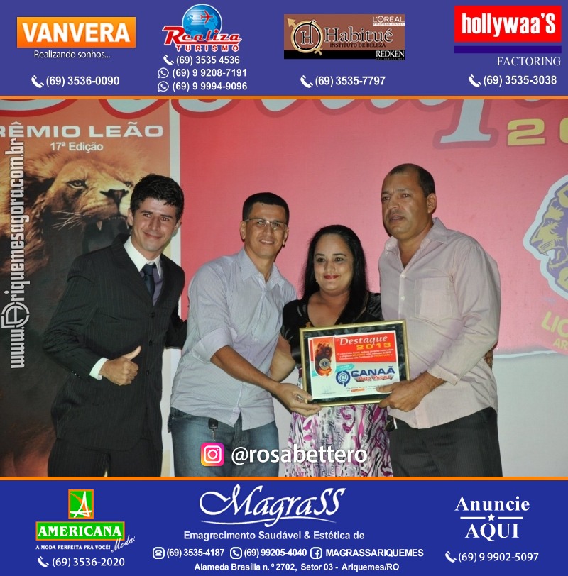 VAMOS LEMBRAR DESTAQUE 2013 - 17º PRÊMIO LEÃO – Galera e Homenageados