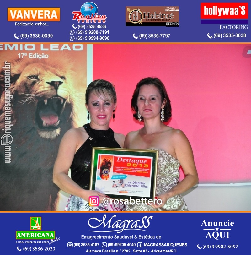VAMOS LEMBRAR DESTAQUE 2013 - 17º PRÊMIO LEÃO – Galera e Homenageados