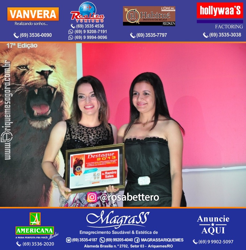 VAMOS LEMBRAR DESTAQUE 2013 - 17º PRÊMIO LEÃO – Galera e Homenageados
