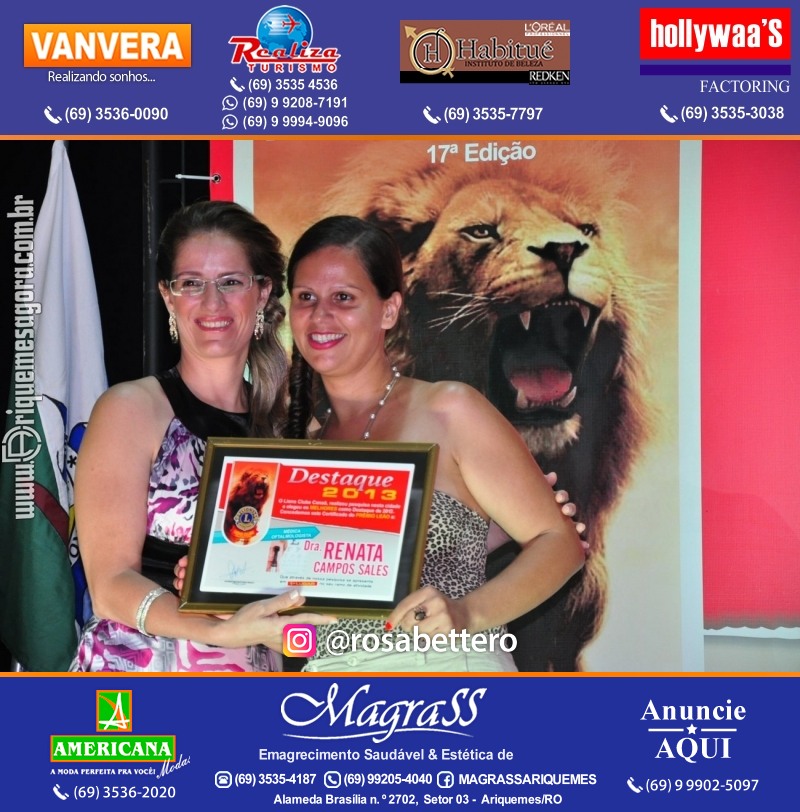 VAMOS LEMBRAR DESTAQUE 2013 - 17º PRÊMIO LEÃO – Galera e Homenageados