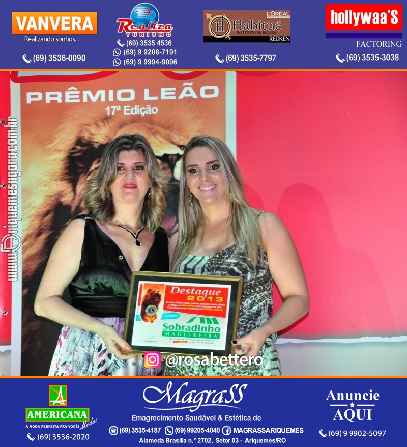 VAMOS LEMBRAR DESTAQUE 2013 - 17º PRÊMIO LEÃO – Galera e Homenageados