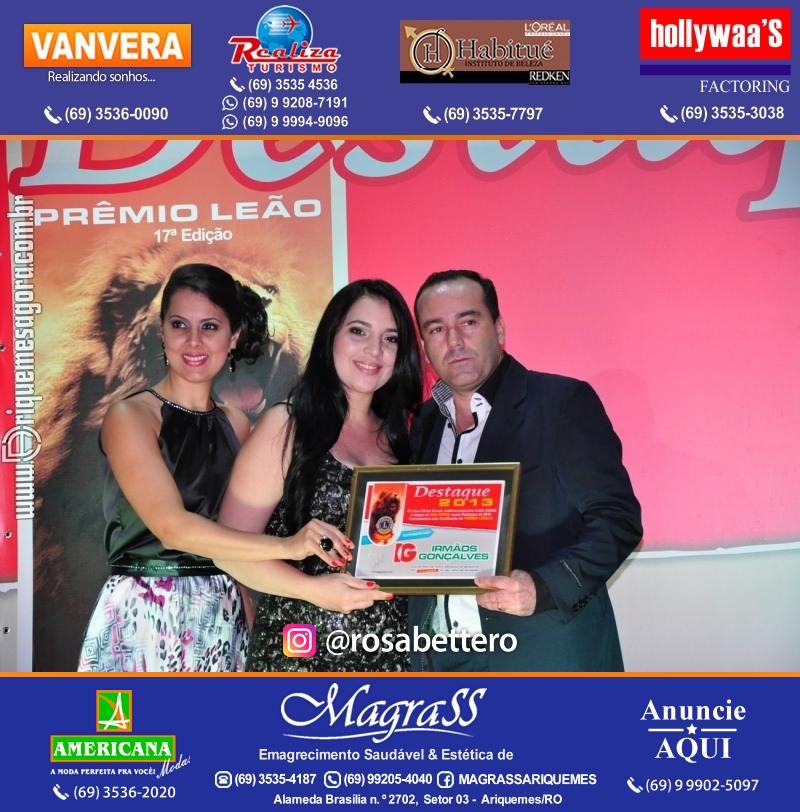 VAMOS LEMBRAR DESTAQUE 2013 - 17º PRÊMIO LEÃO – Galera e Homenageados
