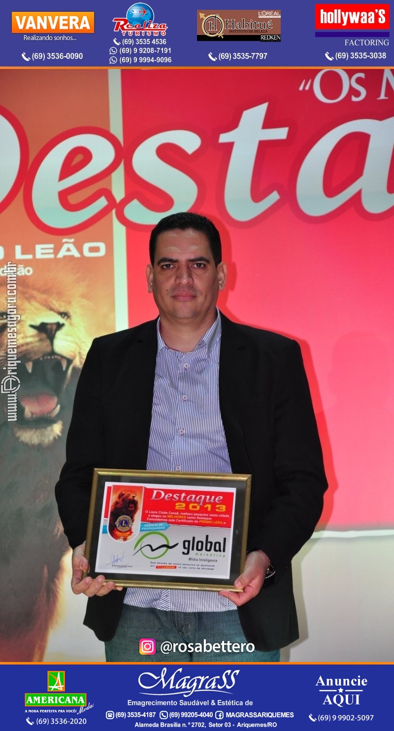 VAMOS LEMBRAR DESTAQUE 2013 - 17º PRÊMIO LEÃO – Galera e Homenageados