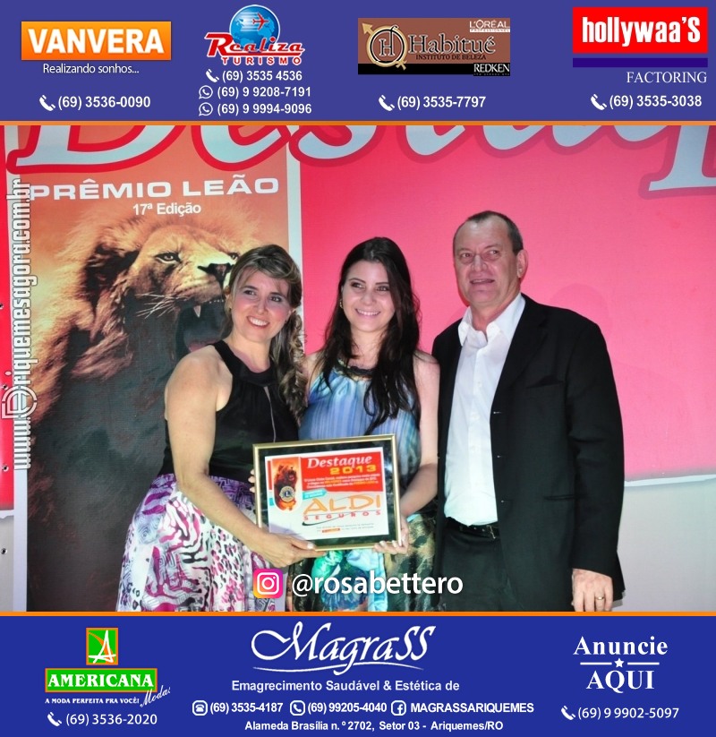 VAMOS LEMBRAR DESTAQUE 2013 - 17º PRÊMIO LEÃO – Galera e Homenageados