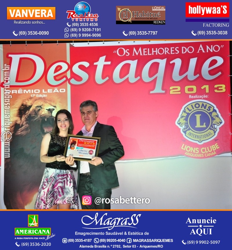 VAMOS LEMBRAR DESTAQUE 2013 - 17º PRÊMIO LEÃO – Galera e Homenageados