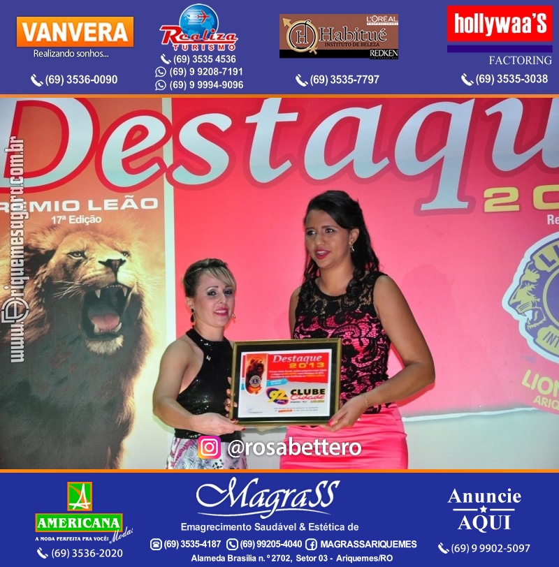 VAMOS LEMBRAR DESTAQUE 2013 - 17º PRÊMIO LEÃO – Galera e Homenageados
