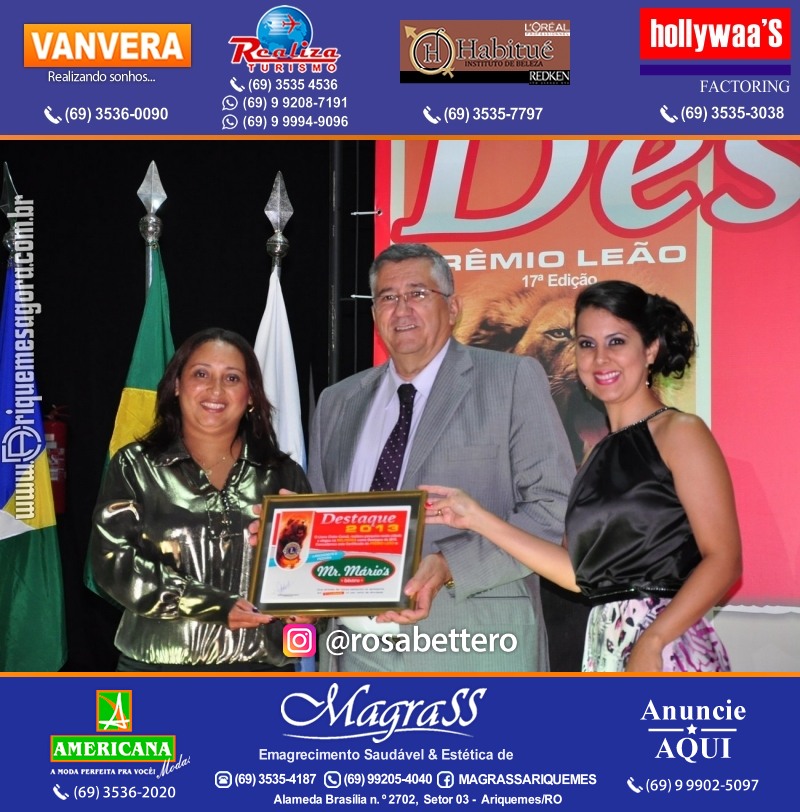 VAMOS LEMBRAR DESTAQUE 2013 - 17º PRÊMIO LEÃO – Galera e Homenageados