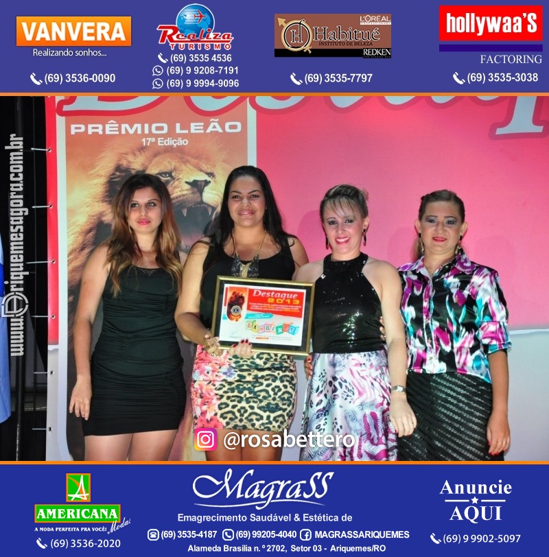 VAMOS LEMBRAR DESTAQUE 2013 - 17º PRÊMIO LEÃO – Galera e Homenageados