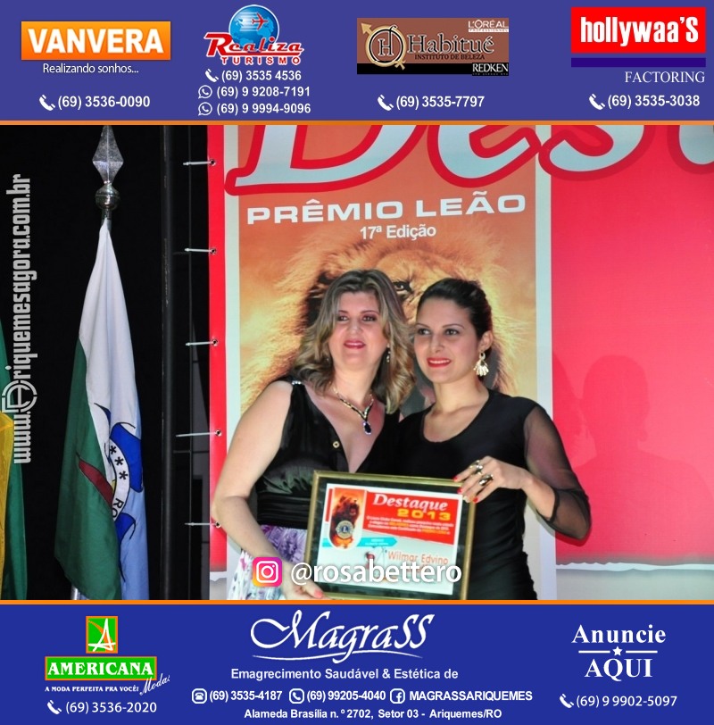 VAMOS LEMBRAR DESTAQUE 2013 - 17º PRÊMIO LEÃO – Galera e Homenageados