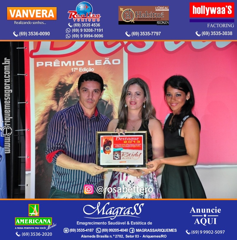 VAMOS LEMBRAR DESTAQUE 2013 - 17º PRÊMIO LEÃO – Galera e Homenageados
