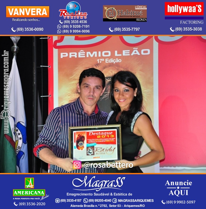 VAMOS LEMBRAR DESTAQUE 2013 - 17º PRÊMIO LEÃO – Galera e Homenageados