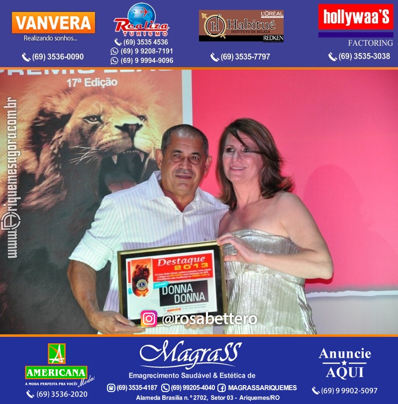 VAMOS LEMBRAR DESTAQUE 2013 - 17º PRÊMIO LEÃO – Galera e Homenageados