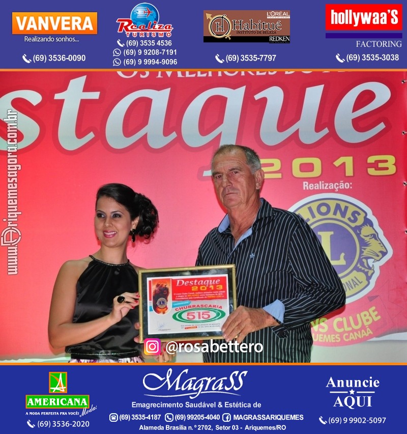 VAMOS LEMBRAR DESTAQUE 2013 - 17º PRÊMIO LEÃO – Galera e Homenageados