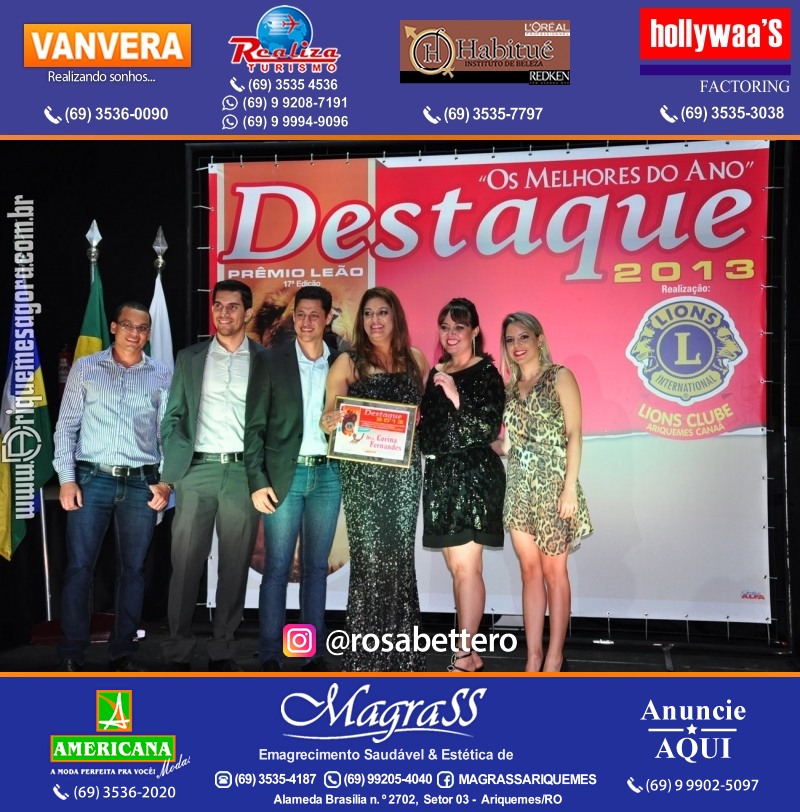 VAMOS LEMBRAR DESTAQUE 2013 - 17º PRÊMIO LEÃO – Galera e Homenageados