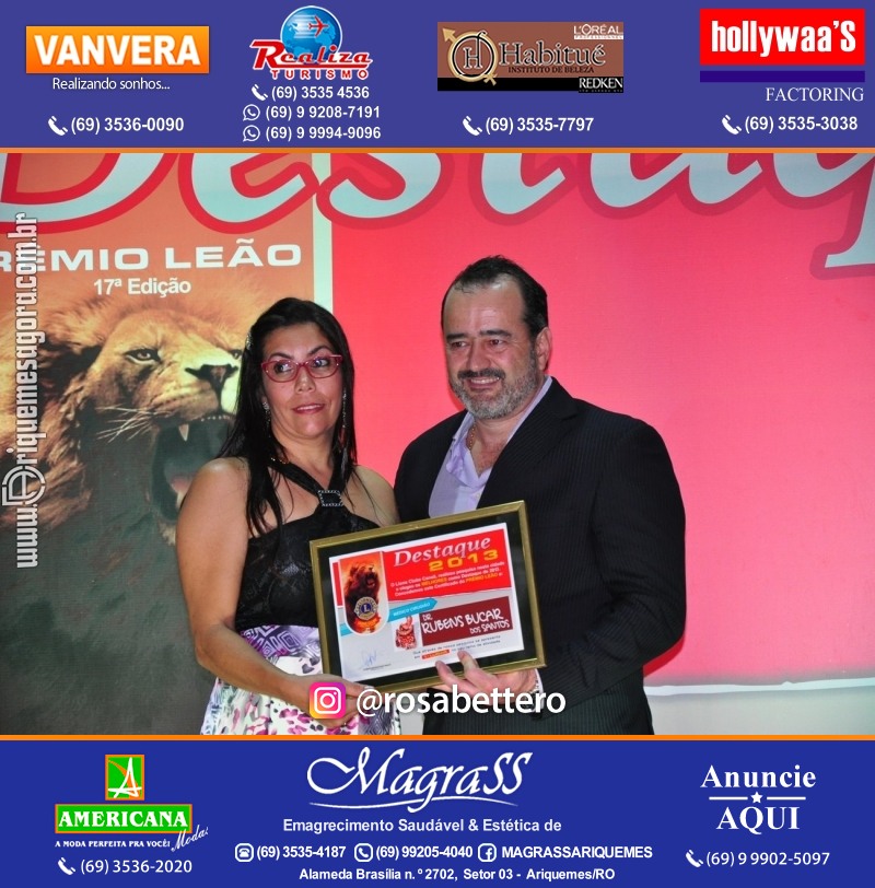 VAMOS LEMBRAR DESTAQUE 2013 - 17º PRÊMIO LEÃO – Galera e Homenageados