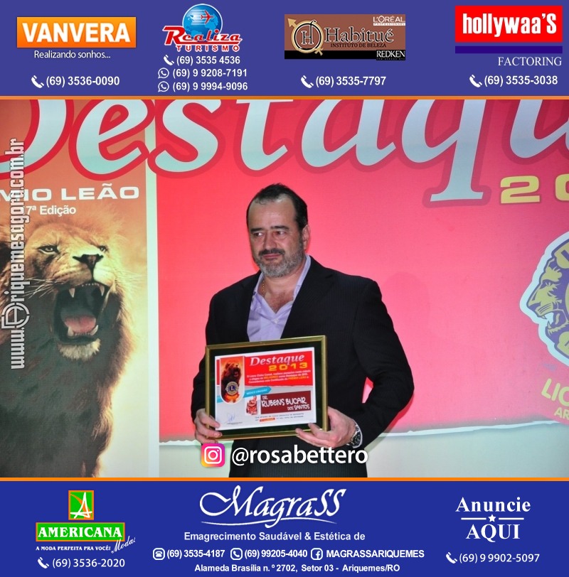 VAMOS LEMBRAR DESTAQUE 2013 - 17º PRÊMIO LEÃO – Galera e Homenageados