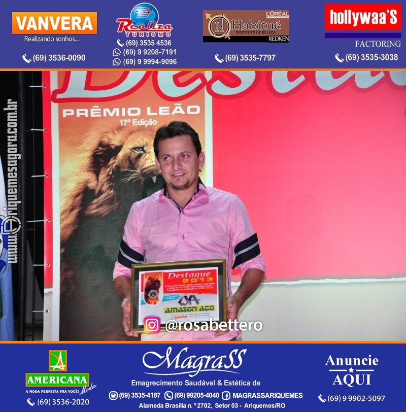 VAMOS LEMBRAR DESTAQUE 2013 - 17º PRÊMIO LEÃO – Galera e Homenageados