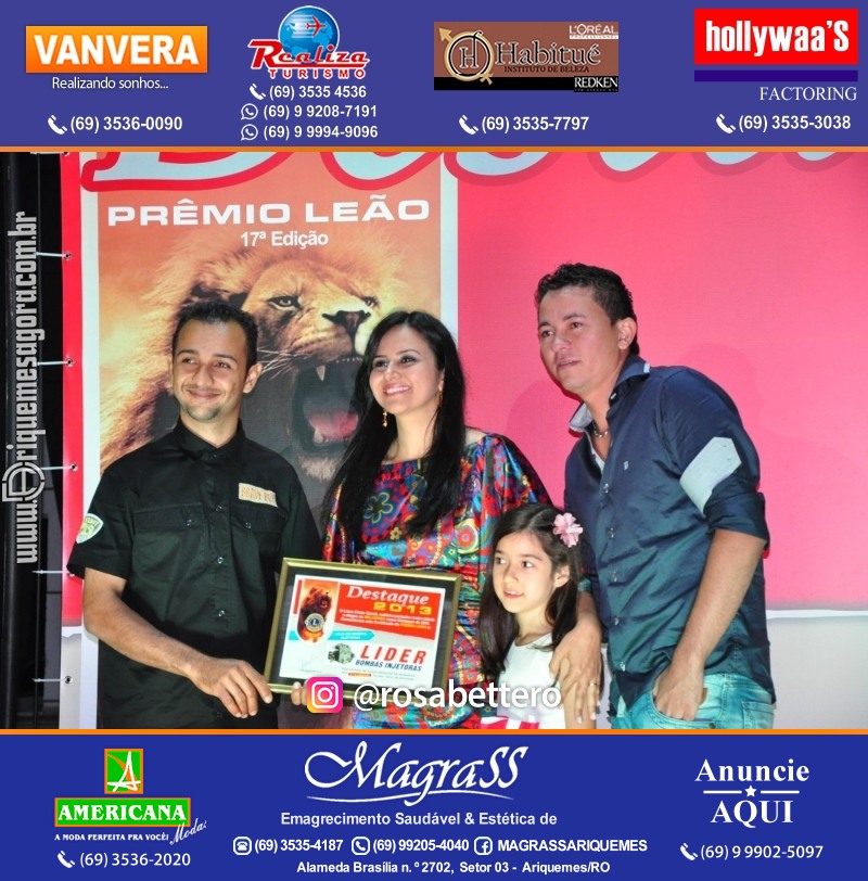 VAMOS LEMBRAR DESTAQUE 2013 - 17º PRÊMIO LEÃO – Galera e Homenageados
