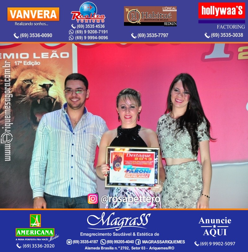 VAMOS LEMBRAR DESTAQUE 2013 - 17º PRÊMIO LEÃO – Galera e Homenageados