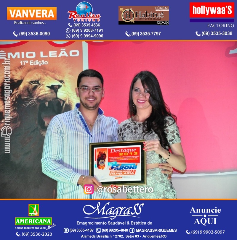 VAMOS LEMBRAR DESTAQUE 2013 - 17º PRÊMIO LEÃO – Galera e Homenageados