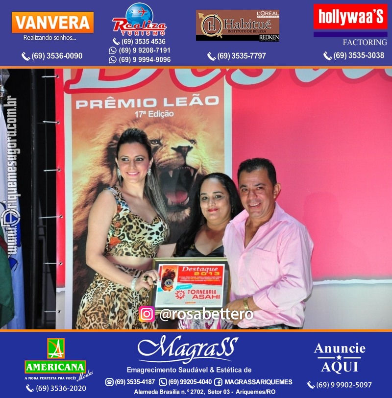 VAMOS LEMBRAR DESTAQUE 2013 - 17º PRÊMIO LEÃO – Galera e Homenageados