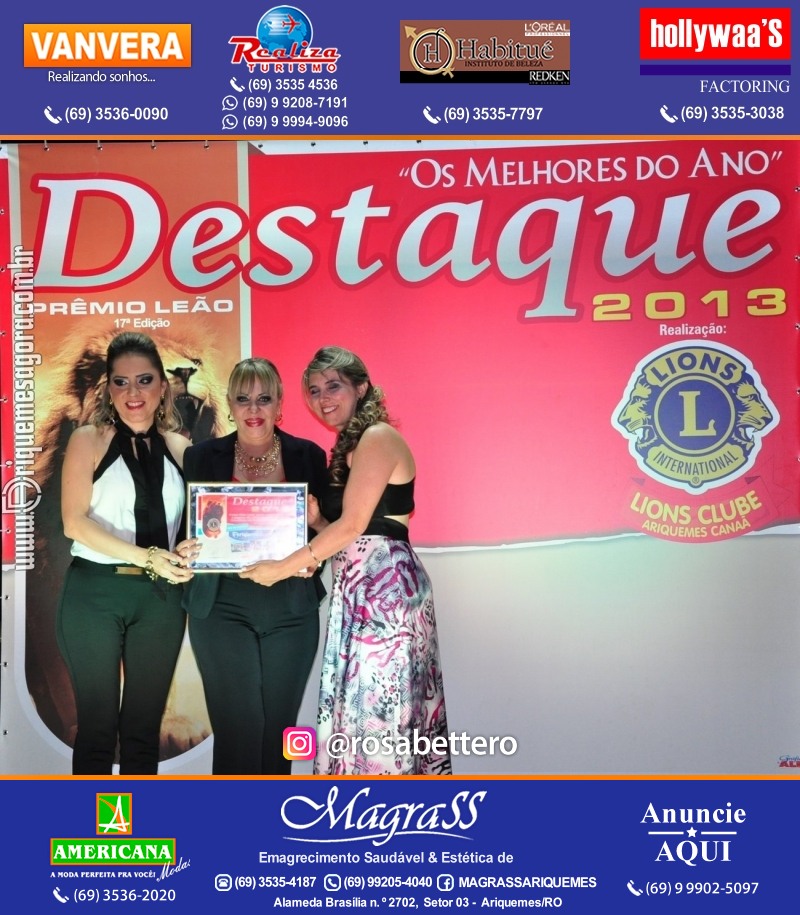 VAMOS LEMBRAR DESTAQUE 2013 - 17º PRÊMIO LEÃO – Galera e Homenageados