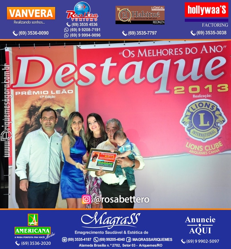 VAMOS LEMBRAR DESTAQUE 2013 - 17º PRÊMIO LEÃO – Galera e Homenageados