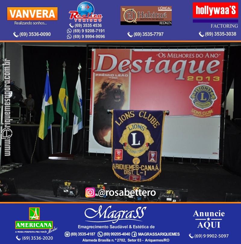 VAMOS LEMBRAR DESTAQUE 2013 - 17º PRÊMIO LEÃO – Galera e Homenageados