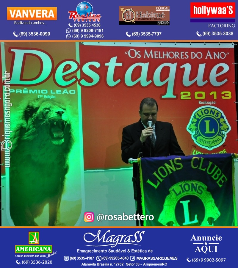 VAMOS LEMBRAR DESTAQUE 2013 - 17º PRÊMIO LEÃO – Galera e Homenageados