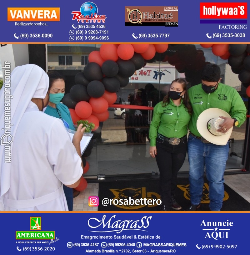 Reinauguração LD STORE “A LOJA DO SERTANEJO ARROJADO” Alameda Piquiá - 1715 – Setor 01 ao lado da Donna Donna