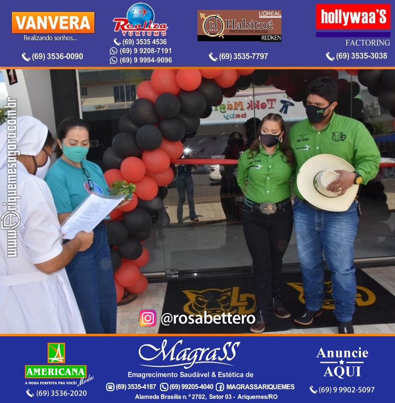 Reinauguração LD STORE “A LOJA DO SERTANEJO ARROJADO” Alameda Piquiá - 1715 – Setor 01 ao lado da Donna Donna