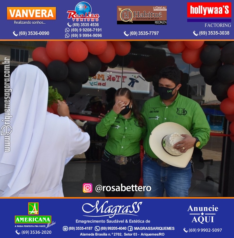 Reinauguração LD STORE “A LOJA DO SERTANEJO ARROJADO” Alameda Piquiá - 1715 – Setor 01 ao lado da Donna Donna
