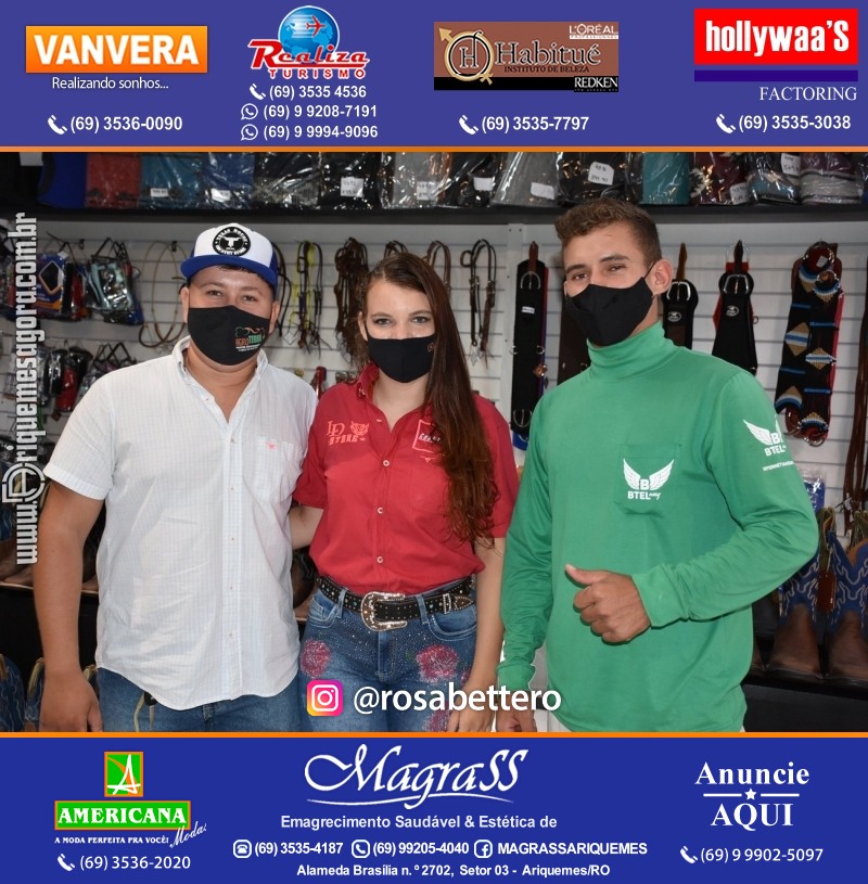 Reinauguração LD STORE “A LOJA DO SERTANEJO ARROJADO” Alameda Piquiá - 1715 – Setor 01 ao lado da Donna Donna