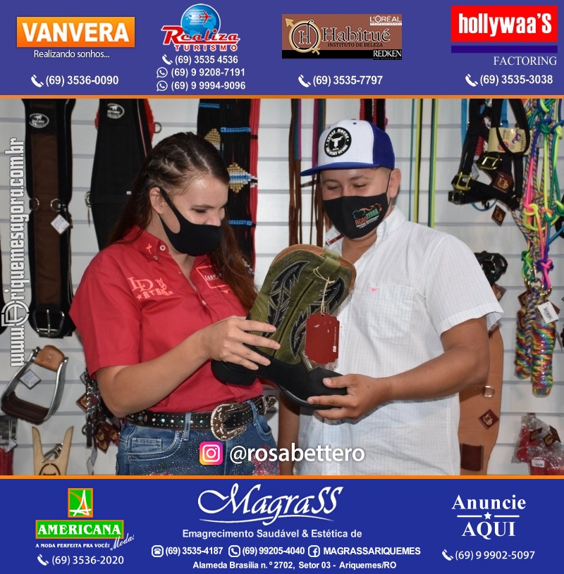Reinauguração LD STORE “A LOJA DO SERTANEJO ARROJADO” Alameda Piquiá - 1715 – Setor 01 ao lado da Donna Donna