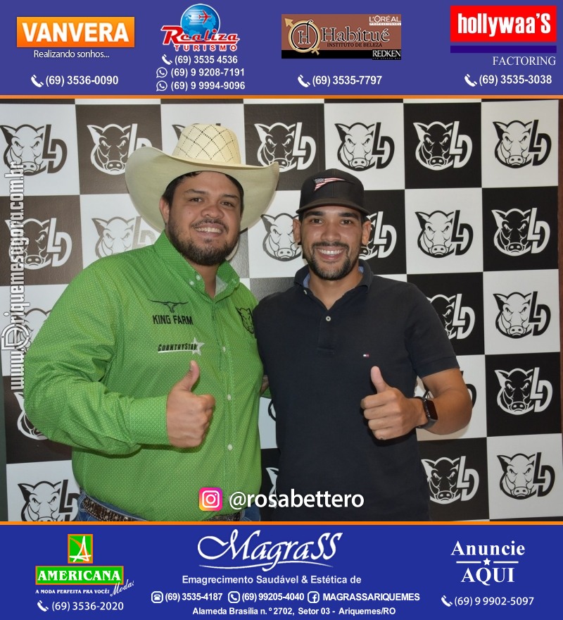 Reinauguração LD STORE “A LOJA DO SERTANEJO ARROJADO” Alameda Piquiá - 1715 – Setor 01 ao lado da Donna Donna