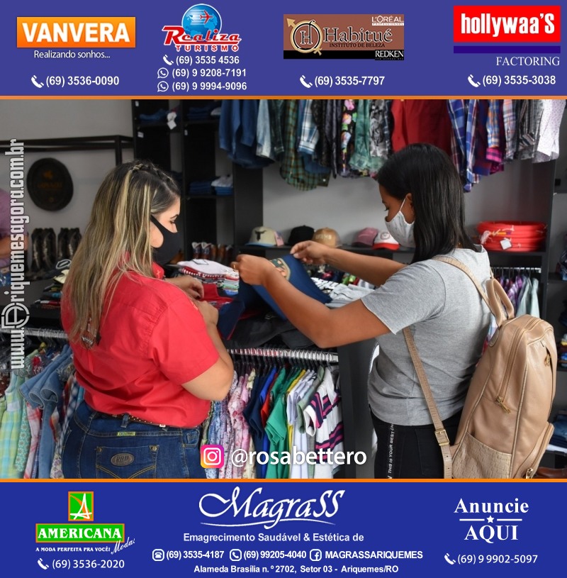 Reinauguração LD STORE “A LOJA DO SERTANEJO ARROJADO” Alameda Piquiá - 1715 – Setor 01 ao lado da Donna Donna
