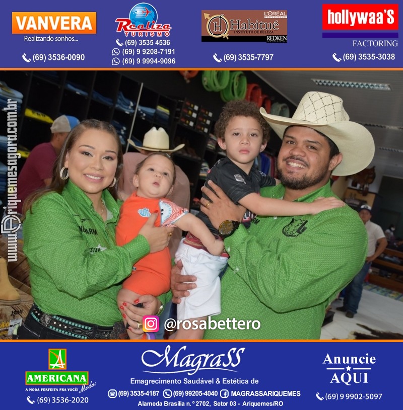 Reinauguração LD STORE “A LOJA DO SERTANEJO ARROJADO” Alameda Piquiá - 1715 – Setor 01 ao lado da Donna Donna
