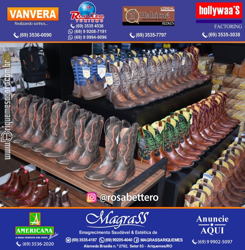 Reinauguração LD STORE “A LOJA DO SERTANEJO ARROJADO” Alameda Piquiá - 1715 – Setor 01 ao lado da Donna Donna