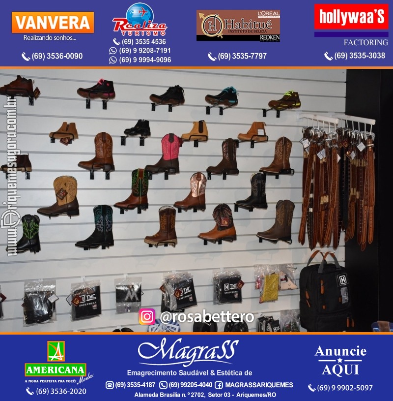 Reinauguração LD STORE “A LOJA DO SERTANEJO ARROJADO” Alameda Piquiá - 1715 – Setor 01 ao lado da Donna Donna