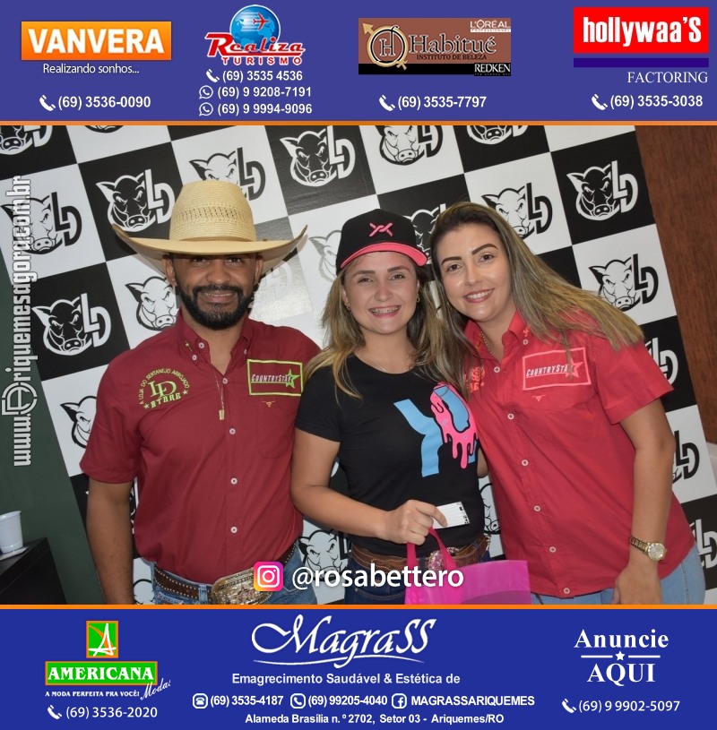 Reinauguração LD STORE “A LOJA DO SERTANEJO ARROJADO” Alameda Piquiá - 1715 – Setor 01 ao lado da Donna Donna