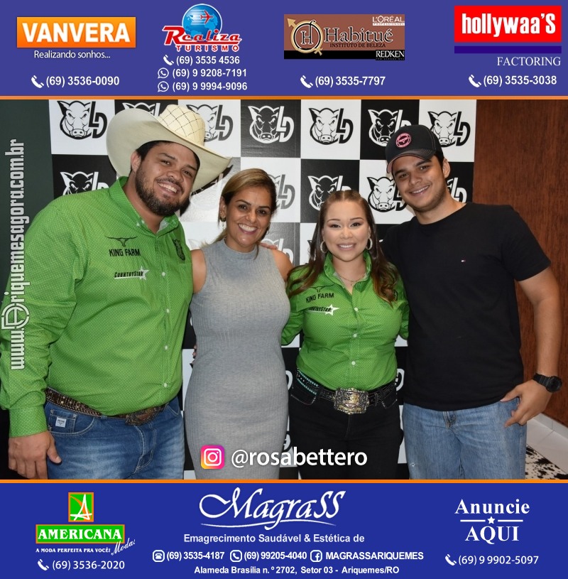 Reinauguração LD STORE “A LOJA DO SERTANEJO ARROJADO” Alameda Piquiá - 1715 – Setor 01 ao lado da Donna Donna