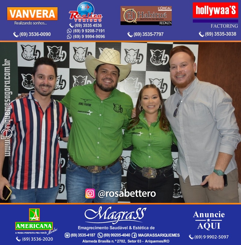 Reinauguração LD STORE “A LOJA DO SERTANEJO ARROJADO” Alameda Piquiá - 1715 – Setor 01 ao lado da Donna Donna