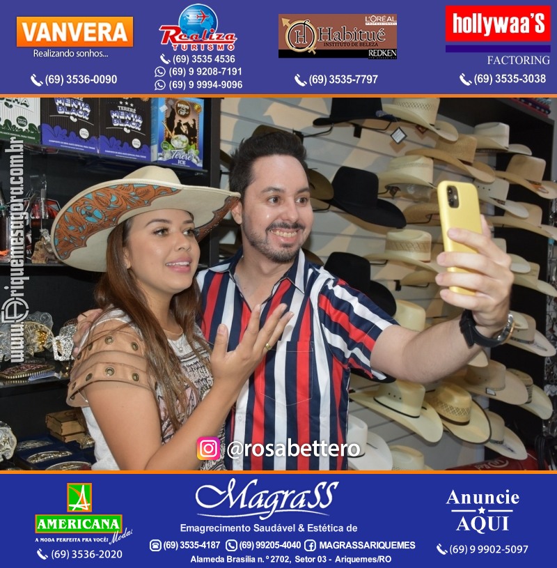 Reinauguração LD STORE “A LOJA DO SERTANEJO ARROJADO” Alameda Piquiá - 1715 – Setor 01 ao lado da Donna Donna