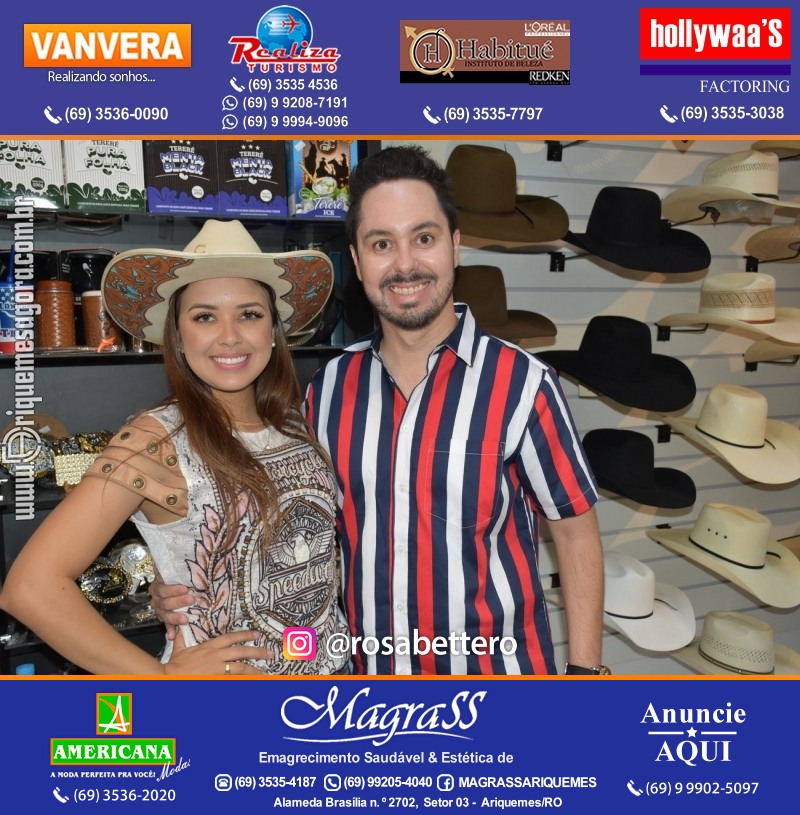 Reinauguração LD STORE “A LOJA DO SERTANEJO ARROJADO” Alameda Piquiá - 1715 – Setor 01 ao lado da Donna Donna