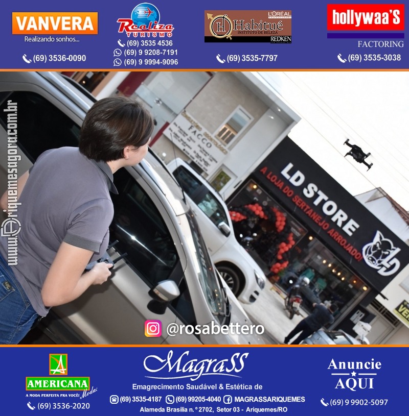 Reinauguração LD STORE “A LOJA DO SERTANEJO ARROJADO” Alameda Piquiá - 1715 – Setor 01 ao lado da Donna Donna