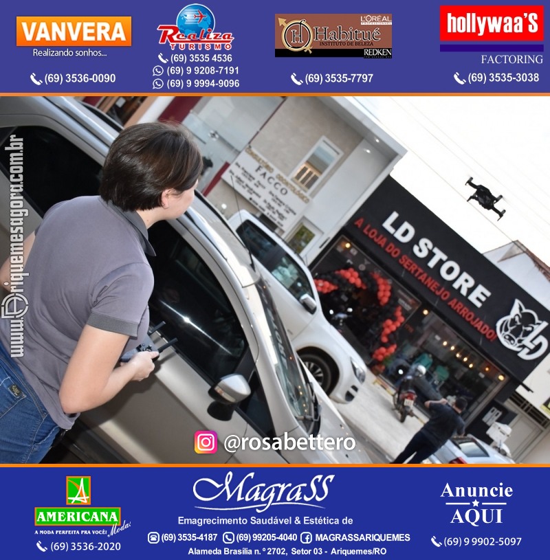 Reinauguração LD STORE “A LOJA DO SERTANEJO ARROJADO” Alameda Piquiá - 1715 – Setor 01 ao lado da Donna Donna
